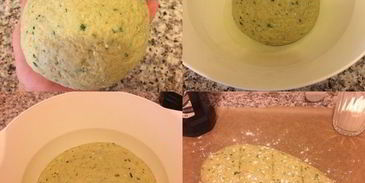 хлеб с чесноком и кориандром