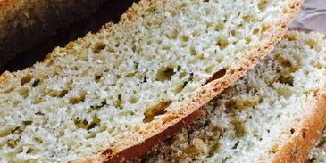 хлеб с чесноком и кориандром