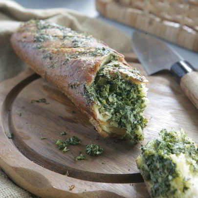 Хлеб с пармезаном и чесноком