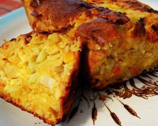 Мегаовощной ароматный хлеб с сыром