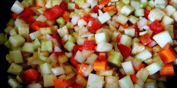 мегаовощной ароматный хлеб с сыром