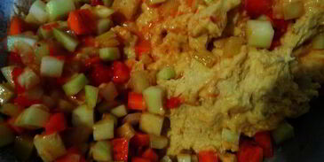 мегаовощной ароматный хлеб с сыром