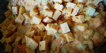 мегаовощной ароматный хлеб с сыром