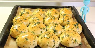 пампушки с чесноком к борщу