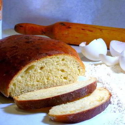 Простой яичный хлеб