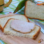 Рецепт Пшеничного хлеба с сухой петрушкой в хлебопечке