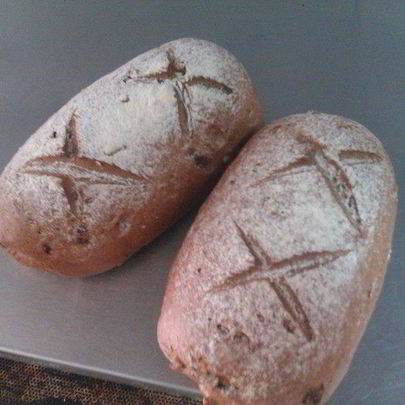 Ржано-Пшеничный хлеб с Орехом