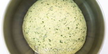 шпинатный хлеб с цельнозерновой мукой в духовке