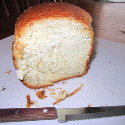 Сырный хлеб в хлебопечке