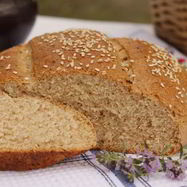 Рецепт Творожного хлеба с цельнозерновой мукой