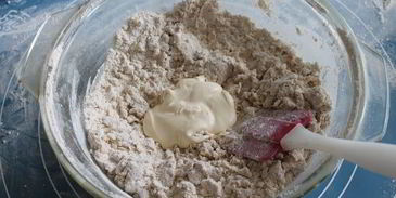 творожный хлеб с цельнозерновой мукой