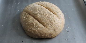 творожный хлеб с цельнозерновой мукой