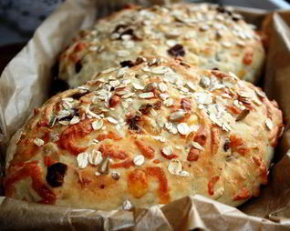 Творожный хлеб