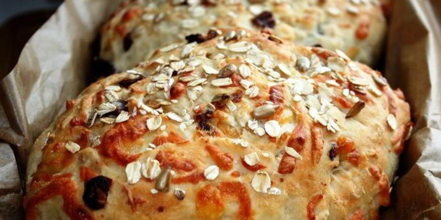 Рецепт творожного хлеба