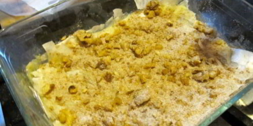 Рецепт хрустящей пахлавы