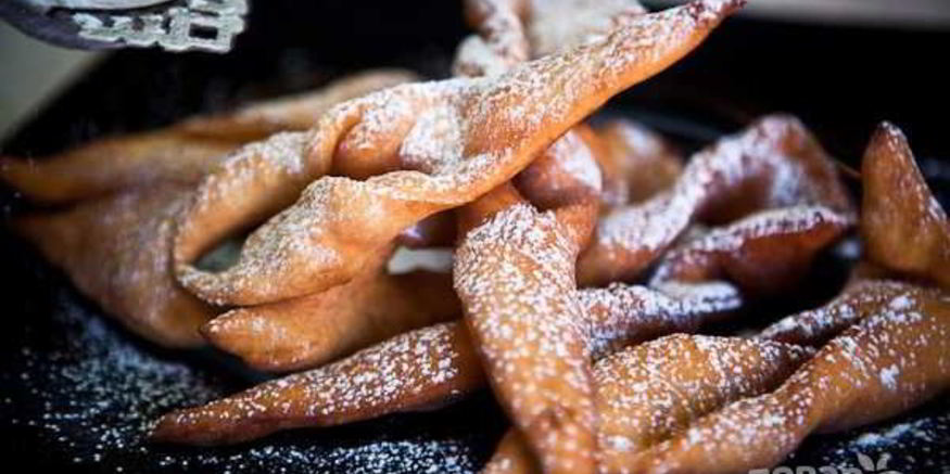 Рецепт хвороста без молока