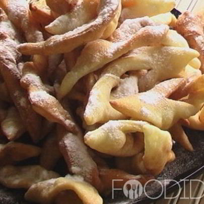 Хворост с водкой