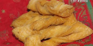 хворост слоистый, постный