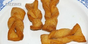 хворост слоистый, постный