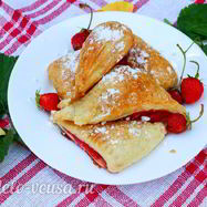 Рецепт Клубничных слоек