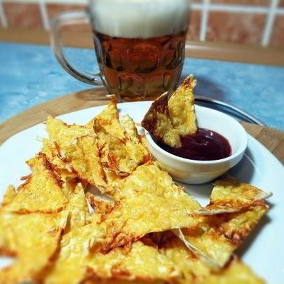 Домашние чипсы из лаваша