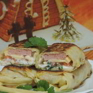 Рецепт Горячего лаваша с начинкой