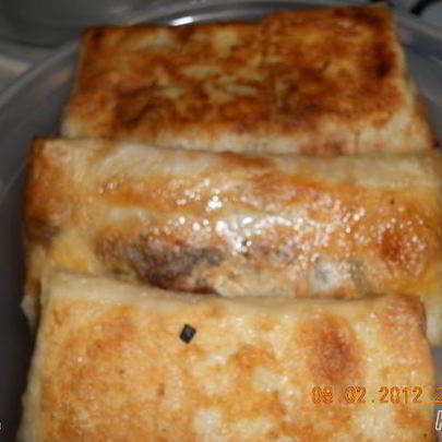 Грибы в лаваше