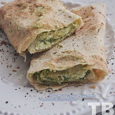 Гуакамоле в лаваше