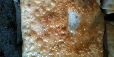 хрустящие конвертики из армянского лаваша на завтрак