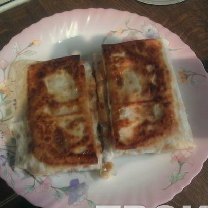 Курица с кукурузой в лаваше