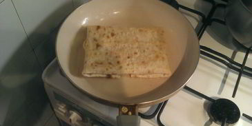 курица с кукурузой в лаваше