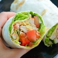 Рецепт Курицы с овощами в лаваше