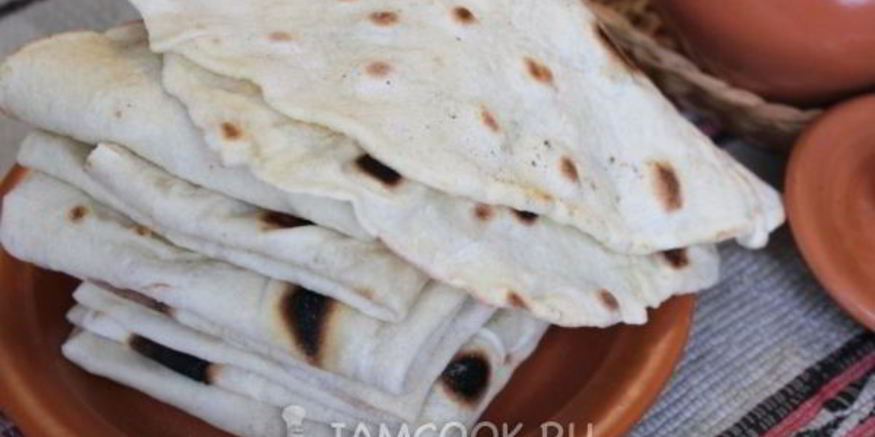 Рецепт лаваша по-домашнему