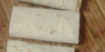 лаваш под грилем с сырной корочкой