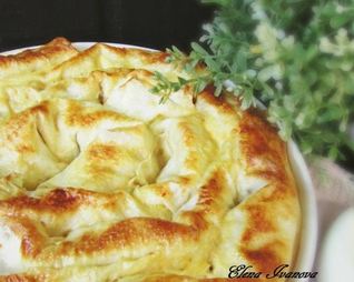 Лаваш с фасолью и курицей