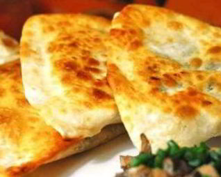 Лаваш с грибами в духовке