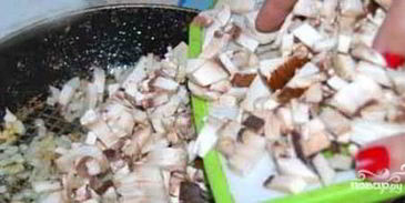 лаваш с грибами в духовке