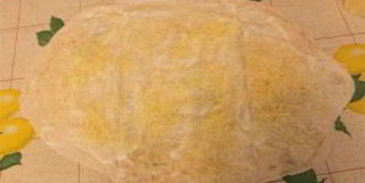 лаваш с грибами