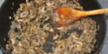 лаваш с грибами