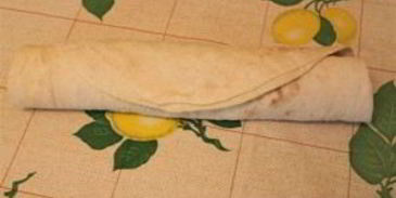 лаваш с грибами