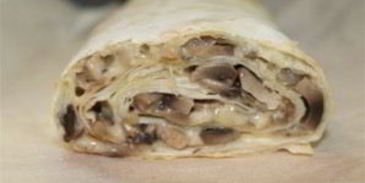 лаваш с грибами