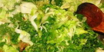 лаваш с капустной начинкой