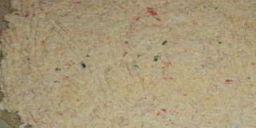 лаваш с крабовыми палочками и чесноком