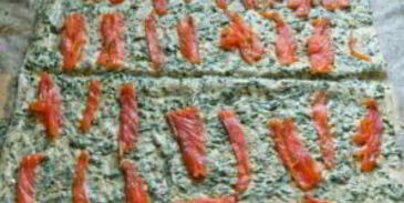 лаваш с красной рыбой