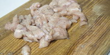 лаваш с курицей и грибами