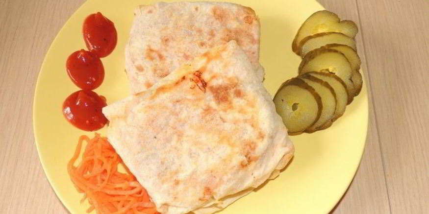 Рецепт лаваша с морковью и сырома