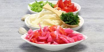 лаваш с овощами