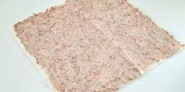 лаваш с приправой из фасоли