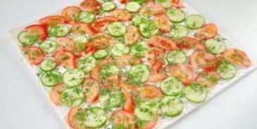 лаваш с приправой из фасоли