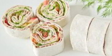 лаваш с приправой из фасоли